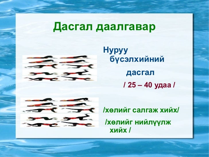 дасгал даалгавар