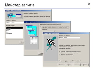 66
Майстер запитів
 