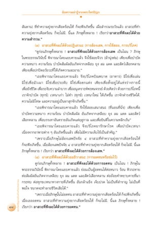 ¢âÕ§«“¡πà“√Ÿâ®“°æ√–‰µ√ªîÆ°


                                    —π¥“π) ∑’Ë∑”§«“¡¬àÿß¬“°‡¥◊Õ¥√âÕπ„Àâ °Á®–æ÷ß‡°‘¥¢÷Èπ ‡¡◊ËÕ ”√«¡√–«—ß·≈â« Õ“ «–∑’Ë∑”
                                   §«“¡¬àÿß¬“°‡¥◊Õ¥√âÕπ °Á®–‰¡à¡’. π’È·≈ ¿‘°…ÿ∑—ÈßÀ≈“¬ ! ‡√’¬°«à“Õ“ «–∑’Ëæ÷ß≈–‰¥â¥â«¬
                                   §«“¡ ”√«¡.é
                                                    (Û) Õ“ «–∑’Ëæ÷ß≈–‰¥â¥â«¬ªØ‘‡ «π– (°“√ âÕß‡ æ, °“√„™â Õ¬, °“√∫√‘‚¿§)
                                                    ç¥Ÿ°àÕπ¿‘°…ÿ∑—ÈßÀ≈“¬ ! Õ“ «–∑’Ëæ÷ß≈–‰¥â¥â«¬°“√ âÕß‡ æ ‡ªìπ‰©π ? ¿‘°…ÿ
                                   „πæ√–∏√√¡«‘π—¬π’È æ‘®“√≥“‚¥¬·¬∫§“¬·≈â« ®÷ß„™â Õ¬®’«√ (ºâ“πàÿßÀà¡) ‡æ’¬ß‡æ◊ËÕ∫”∫—¥
                                   §«“¡Àπ“« §«“¡√âÕπ ∫”∫—¥ —¡º— Õ—π‡°‘¥®“°‡À≈◊Õ∫ ¬ÿß ≈¡ ·¥¥ ·≈– —µ«å‡ ◊Õ°§≈“π
                                   ‡æ’¬ß‡æ◊ËÕª°ªî¥Õ«—¬«–∑’Ë „Àâ‡°‘¥§«“¡≈–Õ“¬.é
                                                    ç‡∏Õæ‘®“√≥“‚¥¬·¬∫§“¬·≈â« ®÷ß∫√‘‚ ¿§∫‘≥±∫“µ (Õ“À“√) ¡‘„™à‡æ◊ËÕ‡≈àπ
                                   ¡‘ „ ™à ‡ æ◊Ë Õ ¡— « ‡¡“ ¡‘„™à‡æ◊ËÕª√–¥—∫ ¡‘„™à‡æ◊ËÕµ°·µàß ‡æ’¬ß‡æ◊ËÕµ—ÈßÕ¬Ÿà ‰ ¥â · Àà ß √à “ ß°“¬π’È
                                   ‡æ◊Õ¬—ß™’«µ ‡æ◊Õ√–ß—∫§«“¡≈”∫“° ‡æ◊ÕÕπÿ‡§√“–Àåæ√À¡®√√¬å ¥â«¬§‘¥«à“ ¥â«¬°“√∫√‘‚¿§π’È
                                       Ë           ‘ Ë                             Ë
                                   ‡√“®—°∫”∫—¥ (∑ÿ°¢å) ‡«∑π“‡°à“ ‰¡à∑” (∑ÿ°¢å) ‡«∑π“„À¡à „Àâ‡°‘¥¢÷Èπ ‡√“®—°¥”√ß™’«‘µ‰¥â.
                                   §«“¡‰¡à¡’‚∑… ·≈–§«“¡Õ¬Ÿà‡ªìπº“ ÿ°®—°‡°‘¥¢÷Èπ.é
                                                    ç‡∏Õæ‘®“√≥“‚¥¬·¬∫§“¬·≈â« ®÷ß„™â Õ¬‡ π“ π– (∑’ËπÕπ∑’Ëπ—Ëß) ‡æ’¬ß‡æ◊ËÕ
                                   ∫”∫—¥§«“¡Àπ“« §«“¡√âÕπ ∫”∫—¥ —¡º—  Õ—π‡°‘¥®“°‡À≈◊Õ∫ ¬ÿß ≈¡ ·¥¥ ·≈– —µ«å
                                   ‡ ◊Õ°§≈“π ‡æ◊ËÕ∫√√‡∑“Õ—πµ√“¬Õ—π‡°‘¥·µàƒ¥Ÿ°“≈ ·≈–‡æ◊ËÕ¬‘π¥’„π§«“¡À≈’°‡√âπé
                                                    ç‡∏Õæ‘®“√≥“‚¥¬·¬∫§“¬·≈â« ®÷ß∫√‘‚ ¿§¬“√—°…“‚√§ ‡æ◊ËÕ∫”∫—¥‡«∑π“
                                   ‡π◊ËÕß®“°Õ“æ“∏µà“ß Ê Õ—π‡°‘¥¢÷Èπ·≈â« ‡æ◊ËÕ‰¡à¡§«“¡‡®Á∫‰¢â‡ªìπ ”§—≠.é
                                                                                             ’
                                                    ç‡æ√“–‡¡◊Ë Õ ¿‘ ° …ÿ ‰ ¡à âÕß‡ æªí®®—¬ Ù Õ“ «–∑’Ë∑”§«“¡¬àÿß¬“°‡¥◊Õ¥√âÕπ„Àâ
                                   °Á®–æ÷ß‡°‘¥¢÷Èπ. ‡¡◊ËÕ âÕß‡ æªí®®—¬ Ù Õ“ «–∑’Ë∑”§«“¡¬àÿß¬“°‡¥◊Õ¥√âÕπ„Àâ °Á®–‰¡à¡’. π’È·≈
                                   ¿‘°…ÿ∑—ÈßÀ≈“¬ ! ‡√’¬°«à“ Õ“ «–∑’Ëæ÷ß≈–‰¥â¥â«¬°“√ âÕß‡ æ.é
                                                    (Ù) Õ“ «–∑’Ëæ÷ß≈–‰¥â¥â«¬Õ∏‘«“ π– (°“√Õ¥∑πÀ√◊Õ¢à¡‰«â)
                                                    ¥Ÿ°àÕπ¿‘°…ÿ∑—ÈßÀ≈“¬ ! Õ“ «–∑’Ëæ÷ß≈–‰¥â¥â«¬°“√Õ¥∑π ‡ªìπ‰©π ! ¿‘°…ÿ„π
                                   æ√–∏√√¡«‘π—¬π’È æ‘®“√≥“‚¥¬·¬∫§“¬·≈â« ¬àÕ¡‡ªìπºŸâÕ¥∑π‰¥âµàÕÀπ“« √âÕπ À‘«√–À“¬
                                   µàÕ —¡º— Õ—π‡°‘¥®“°‡À≈◊Õ∫ ¬ÿß ≈¡ ·¥¥ ·≈– —µ«å‡ ◊Õ°§≈“π µàÕ∂âÕ¬§”À¬“∫§“¬∑’Ë¡“
     æ√–‰µ√ªîÆ°©∫—∫ ”À√—∫ª√–™“™π




                                   °√–∑∫ µàÕ∑ÿ°¢‡«∑π“∑“ß°“¬∑’Ë‡°‘¥¢÷Èπ Õ—π°≈â“·¢Áß ‡®Á∫ª«¥ ‰¡à‡ªìπ∑’Ë ”√“≠ ‰¡à‡ªìπ∑’Ë
                                   æÕ„® ¢π“¥®–∑”≈“¬™’«‘µ‡ ’¬‰¥â.é
                                                    ç‡æ√“–‡¡◊Õ¿‘°…ÿππ‰¡àÕ¥∑π Õ“ «–∑’∑”§«“¡¬àß¬“°‡¥◊Õ¥√âÕπ„Àâ °Á®–æ÷ß‡°‘¥¢÷π
                                                              Ë          —È                Ë     ÿ                                    È
                                   ‡¡◊ËÕ‡∏ÕÕ¥∑π Õ“ «–∑’Ë∑”§«“¡¬àÿß¬“°‡¥◊Õ¥√âÕπ„Àâ °Á®–‰¡à¡’. π’È·≈ ¿‘°…ÿ∑—ÈßÀ≈“¬ !
48                                 ‡√’¬°«à“ Õ“ «–∑’Ëæ÷ß≈–‰¥â¥â«¬°“√Õ¥∑π.é
 