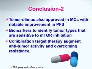 mTOR inhibitor in cancer | PPT
