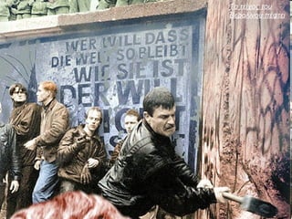 Το τείχος του
Βερολίνου πέφτει
 