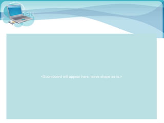 <Scoreboard will appear here, leave shape as-is.>