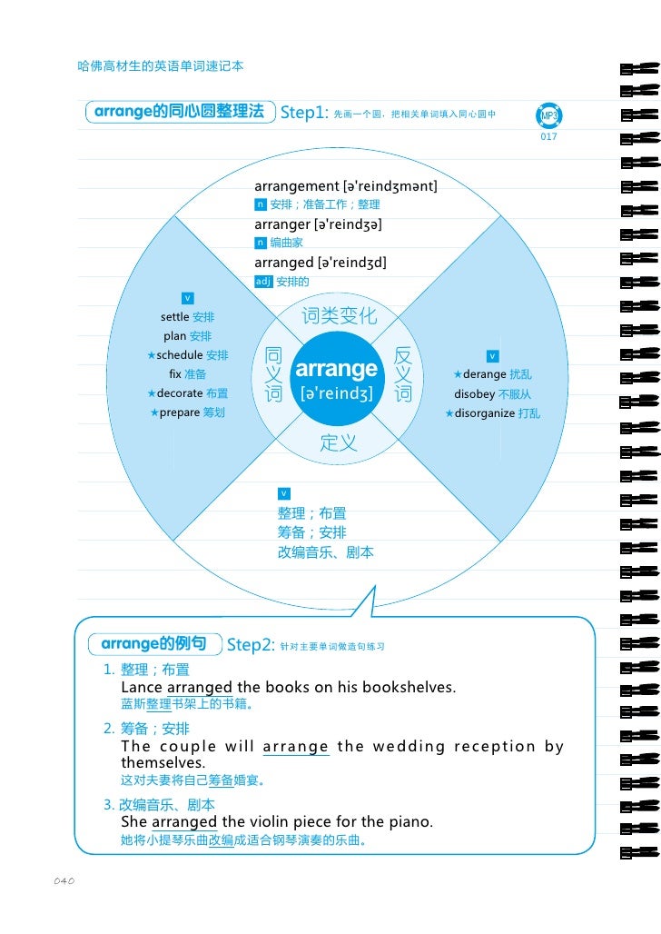 哈佛高材生的英语单词速记本电子书 伦纳德 文字版