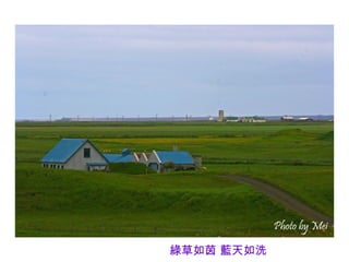 綠草如茵 藍天如洗
 