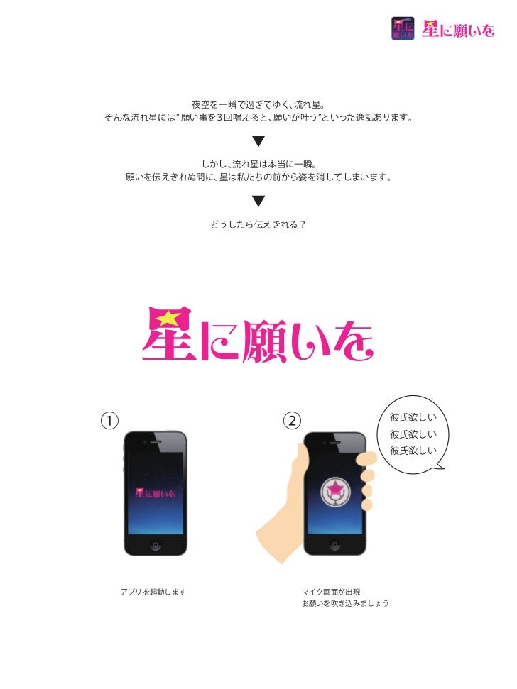 に願いを に願いを