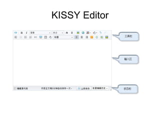 KISSY Editor
 