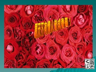 戴紅玫瑰的醜女人