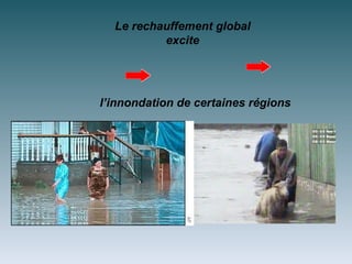 Le rechauffement global
          excite




l’innondation de certaines régions
 