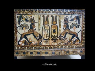 coffre décoré
 