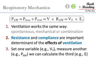 respiratory physiology, 