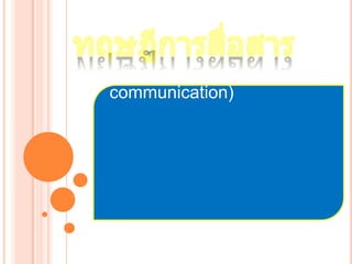 communication)
 