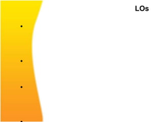 LOs

•



•


•
 