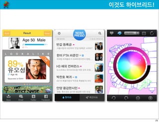  프레임웍/라이브러리

                                                                                                                                                                         웹	
 