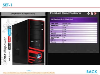 SET-1




                            - LINK -
http://thesystem.co.th/products/previews.php?code=A0043246   BACK
 