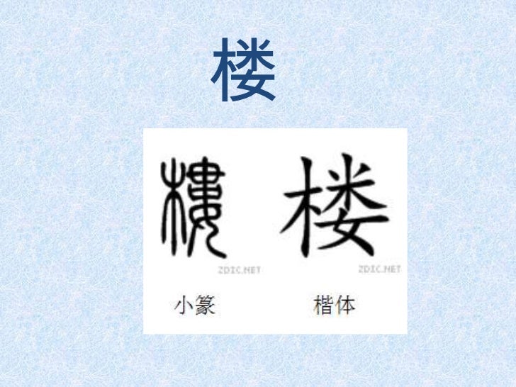 房子单元汉字的演变