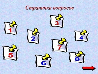 Страничка вопросов
 