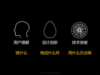 û      ƴ                        ͻ

ʲô    ʲô                          ʲô취



       M. Lin, Samsung Design China            23
 