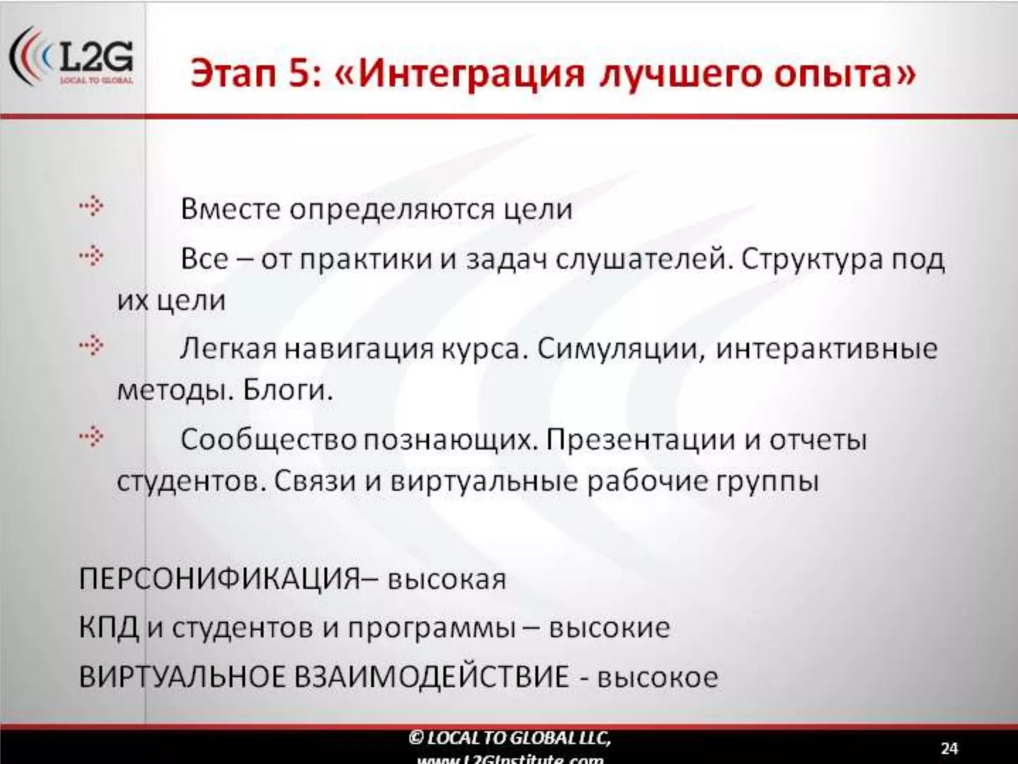 дистанционное обучение в корпоративном формате