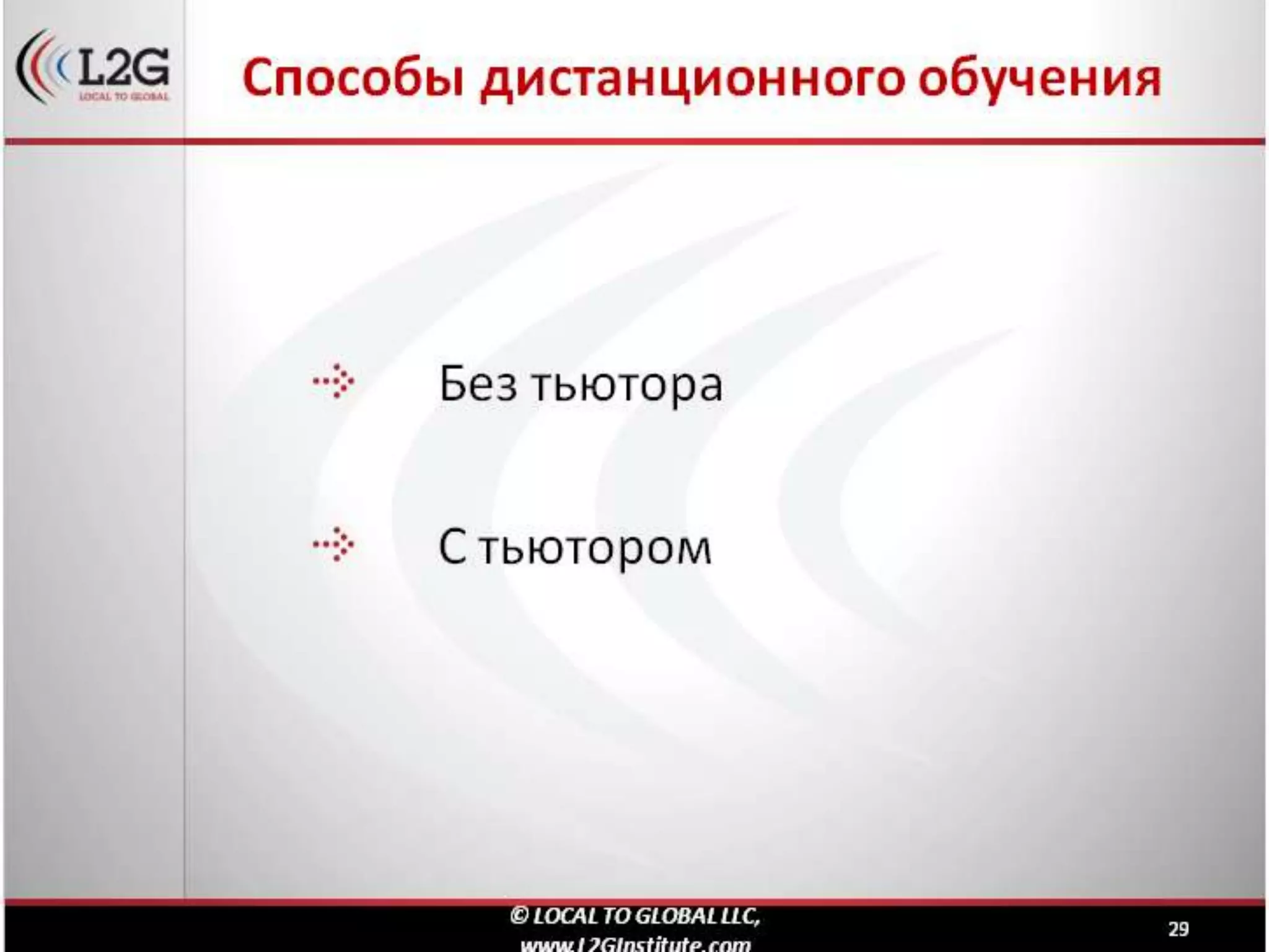 дистанционное обучение в корпоративном формате