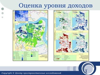 Оценка уровня доходов

 