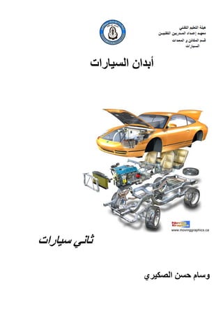 ‫أبدان السيارات‬




‫ثاني سيارات‬

                     ‫وسام حسن الصكيري‬
 