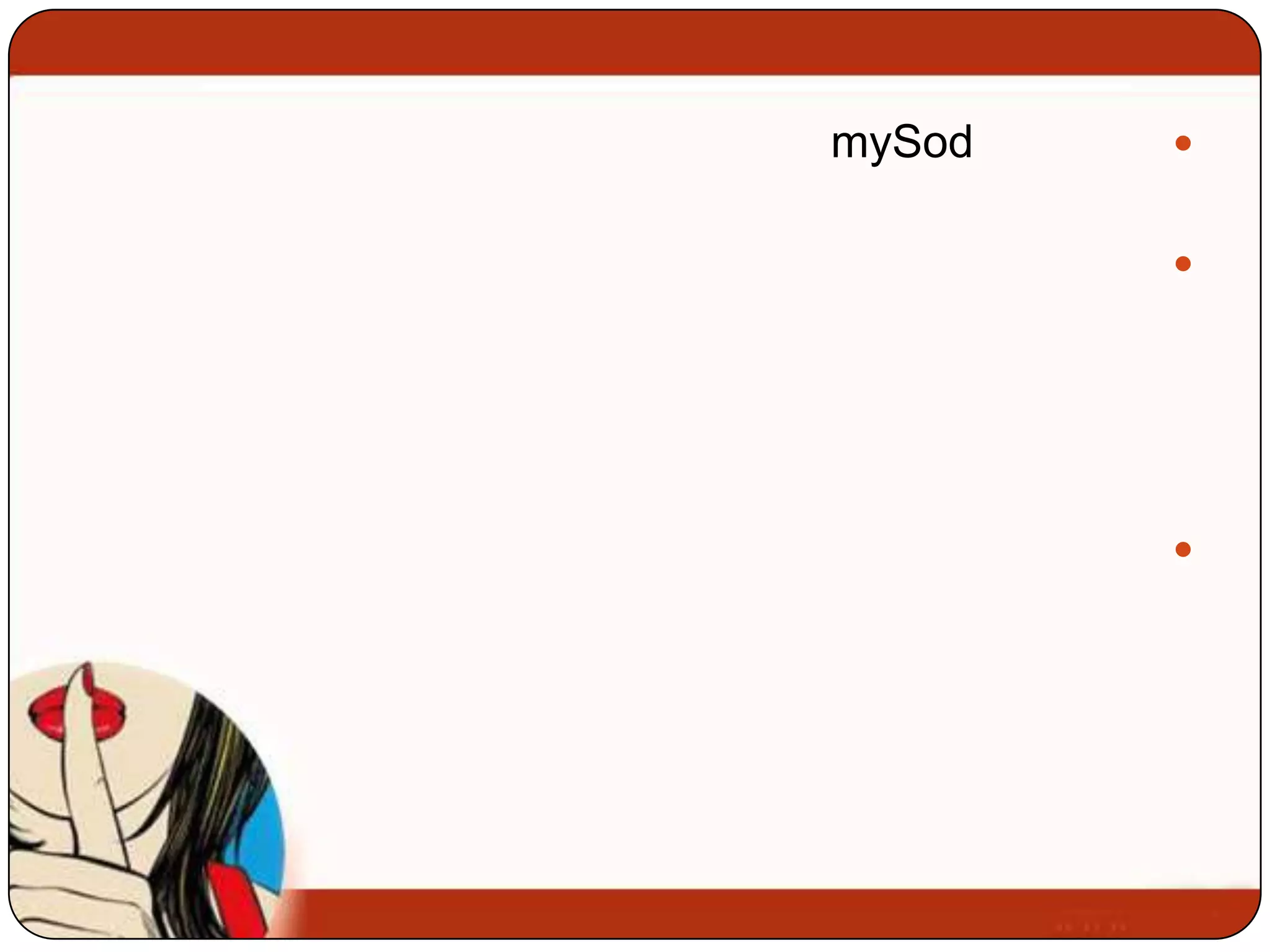 mySod   


        




        
 