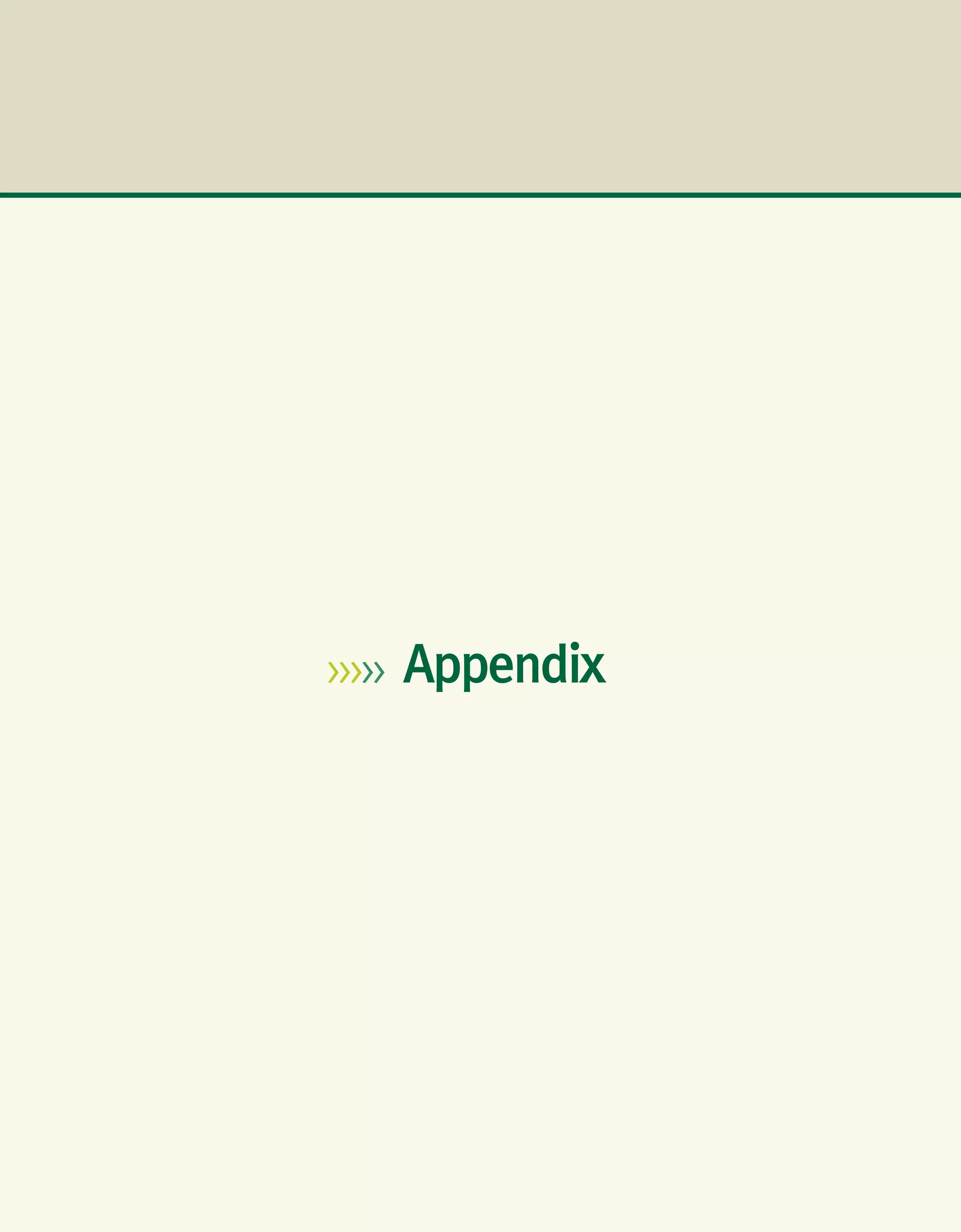 Appendix
 