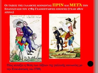 ▲ Sansculottes 
▲ Στον πίνακα του Νίκου Εγγονόπουλου 
ποιο συμβολισμό αποκτά το σκουφάκι της 
Γαλλικής επανάστασης; 
 