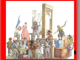 Η ΚΥΒΕΡΝΗΣΗ ΤΩΝ ΟΡΕΙΝΩΝ 
Με επικεφαλής τον Ροβεσπιέρο, οι Ορεινοί προχώρησαν: 
Σε αναδιοργάνωση του στρατού, 
Στην εκτέλεση 40.000 περίπου ανθρώπων (Περίοδος 
Τρομοκρατίας), 
Σε κατάργηση της χριστιανικής θρησκείας και θέσπιση της 
λατρείας του Ανώτατου Όντος 
Σε μια νέα αλλαγή του ημερολογίου. 
Βελτίωση στο βιοτικό επίπεδο των κατώτερων κοινωνικών 
στρωμάτων. 
 