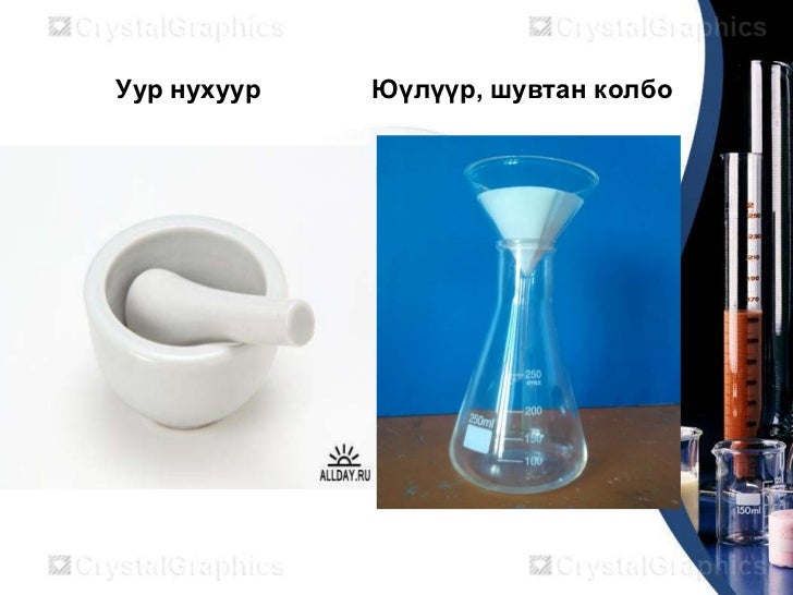 химийн туршилтын арга техник