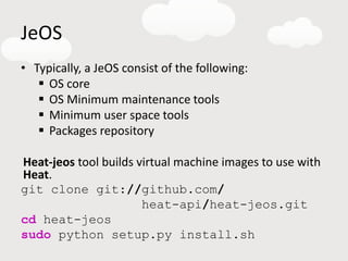 OpenStack Heat slides | PDF