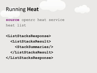 OpenStack Heat slides | PDF