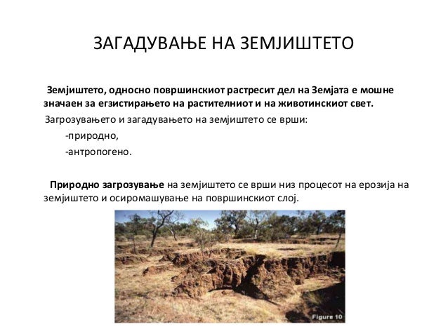 Загадување и заштита на животната средина