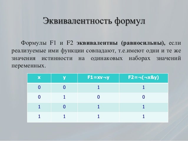 Эквивалентность в математике. Эквивалентность в математике