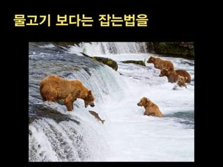 물고기 보다는 잡는법을
 