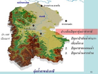 ศักยภาพของลุ่มน้ำแม่กลอง