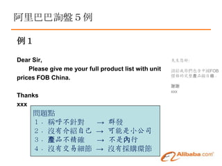 ͰԃP



Dear Sir,                                             :

    Please give me your full product list with unit   ՈoゃЇFOB
                                                      raƷĿ䛡
prices FOB China.
                                                      xx
                                                      xxx
Thanks
xxx
     }c
     Qᘌ                   Ⱥl
     ]нBԼ                  С˾
     aƷ_                   ǃ
     ]н׼                  ]Вُh
 