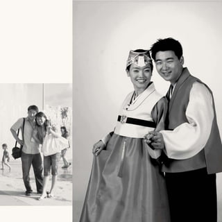 피터와 해나의 결혼식 소책자