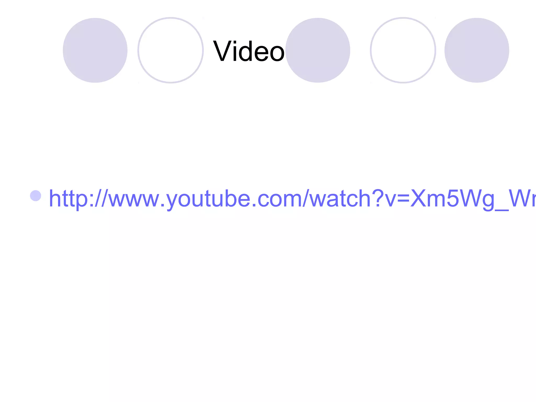 Video




 http://www.youtube.com/watch?v=Xm5Wg_Wn
 