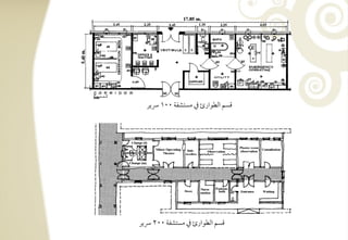 ‫ؿسؿ افطقارئ ذم مستشػي 001 رسير‬




‫ؿسؿ افطقارئ ذم مستشػي 002 رسير‬
 