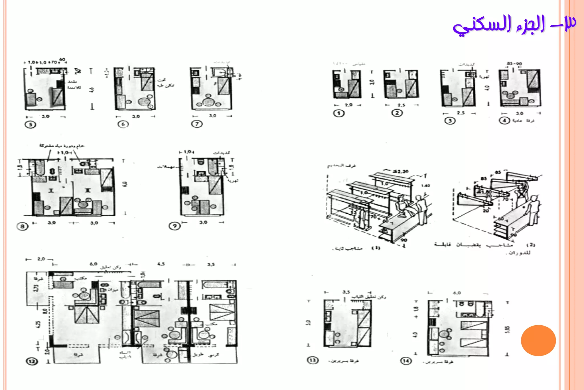 ‫3- اٌغضء اٌغىٕٟ‬
 