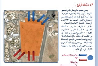 ‫ٖٚاا٢ عٓـااش ٖاااّ ٜااايش عًاا٢ ايؼااعٛس‬
 ‫بايشاا١ اؿشاسٜ١ ٚايتٜٗٛ١ ايتٜٗٛ١ ايا ٝعٝا١،‬
 ‫ٚي٘ أُٖٝ١ نرب٣ تٛةٝ٘ ال اْٞ ٚايتـاُِٝ‬
 ‫العُاااسٟ ٚتكاااغ ٖ ٛبٗااا َاأ افػاٖاااا‬
 ‫ايش٥ٝظااٝ١ ٚايثاْٜٛاا١ األطاطااٝ١ (ايؼااُاٍ -‬
 ‫اؾٓٛع - ايؼشم - ايغشع - ايؼُاٍ‬
 ‫ايؼااشق٢ - ايؼااُاٍ ايغشباا٢ - اؾٓااٛع‬
 ‫ايؼشق٢ - اؾٓاٛع ايغشبا٢) أٚ عاذد أنارب‬
  ‫َٔ ايتكظُٝاا أاٝاْاً، أَا ؿٓعا٤ ؼذٜذا‬
 ‫ايشٜااااا ايظااااا٥ذ٠ ٖااااٞ ايشٜااااا ايؼااااُايٝ١‬
 ‫ٚايؼُايٝ١ ايؼشقٝ١ ٖٚٞ سٜح باسد٠ أَا ايشٜح‬
 ‫الٛمسٝااا١ فٗاااٞ ايشٜاااا اؾٓٛبٝااا١ ٚاؾٓٛبٝااا١‬
                        ‫ايغشب١ ٖٚٞ سٜا ْافع١.‬

  ‫زٓاح بازدٗ غري مسغْب‬
                  ‫فَٔا‬

             ‫زٓاح دافئ٘‬
‫مسغـــــــــــــــــْب‬
 