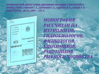 черное море и его жизнь