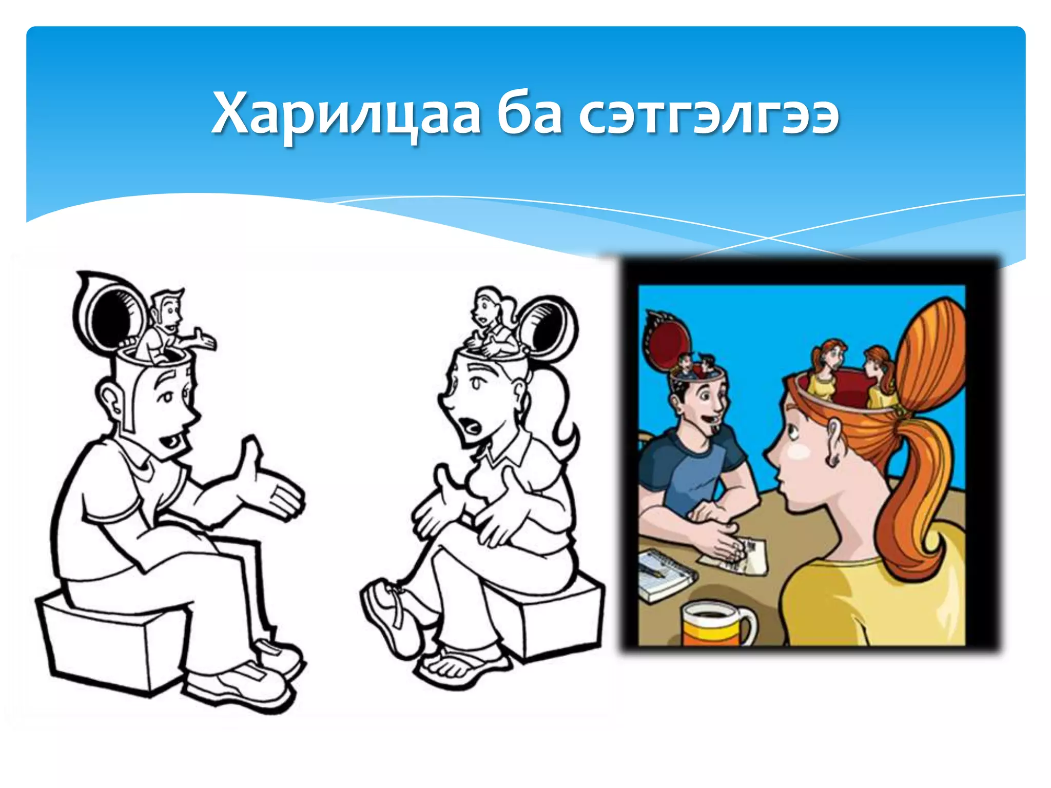 Харилцаа ба сэтгэлгээ
 