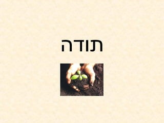 ‫תודה‬
 