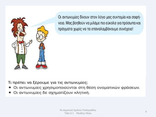 9ο Δημοτικό Σχολείο Πτολεμαΐδασ
                                  4
    Τάξη Δϋ1 Ηλιάδησ Ηλίασ
 