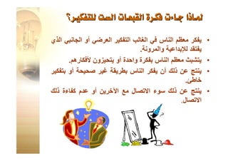 القبعات الست للتفكير