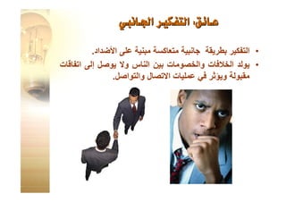 القبعات الست للتفكير