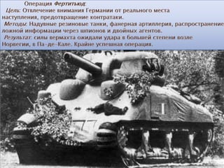 Открытие второго фронта в Европе | PPT