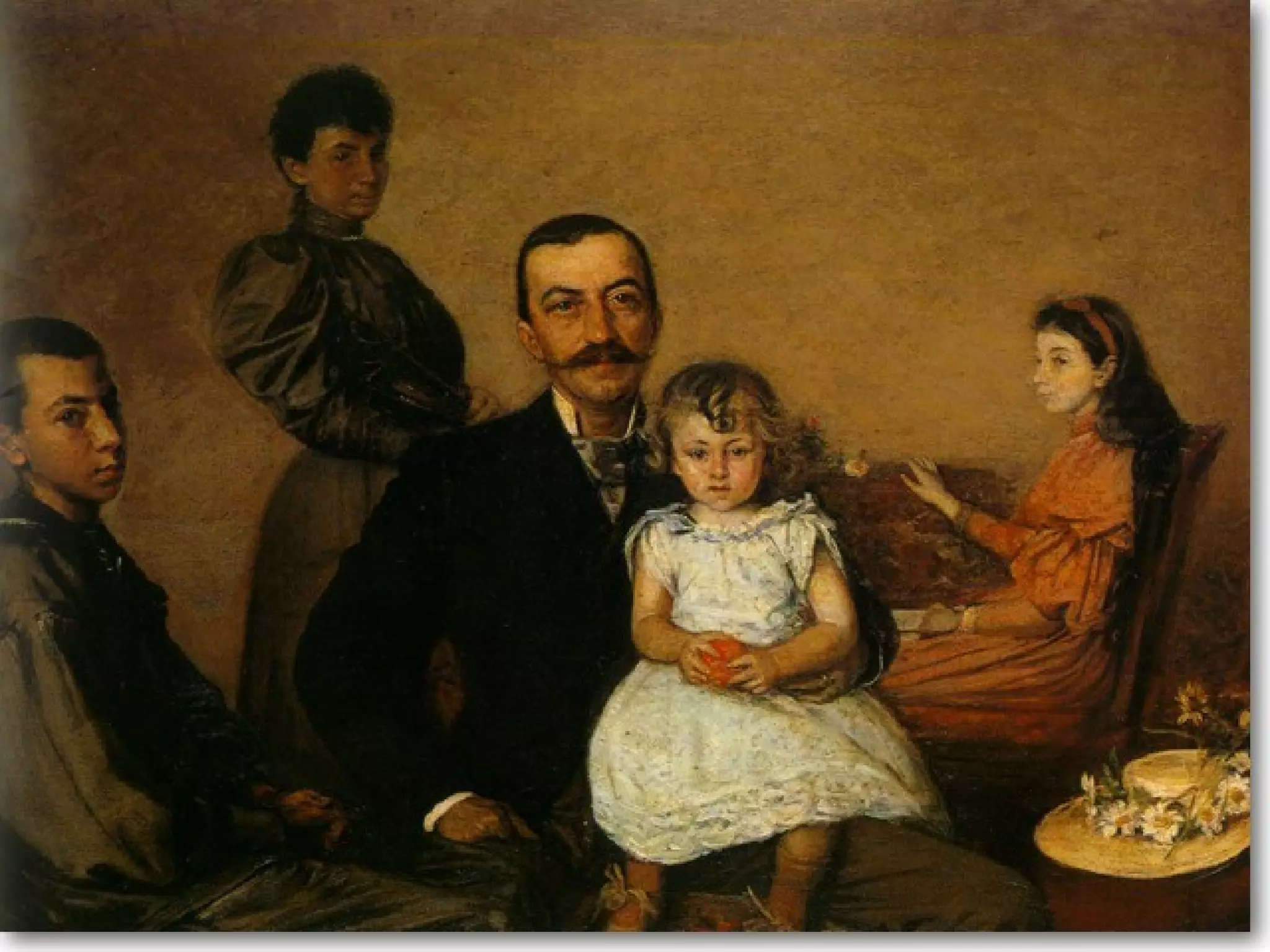 η οικογένεια μέσα από πίνακες ζωγραφικής